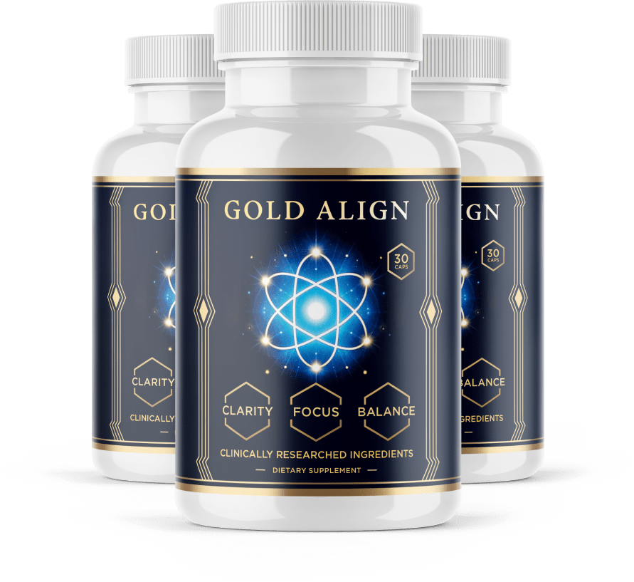 How Gold Align works - three bottle pack